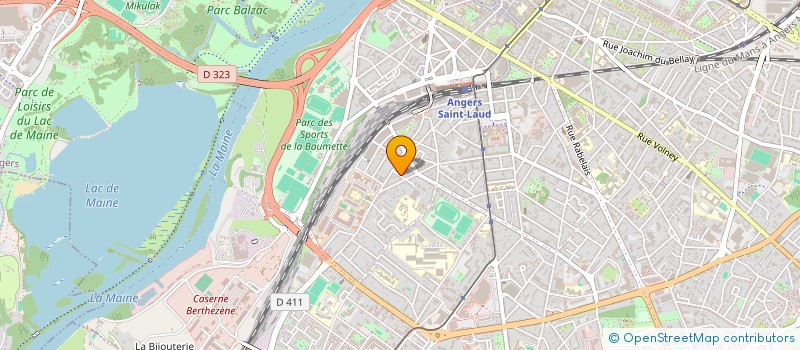 localisation de l'entreprise SCI PNTR  ANGERS