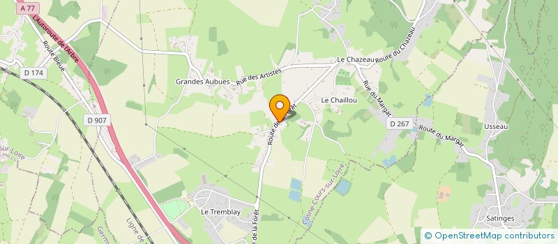 localisation de l'entreprise SCI PNZO  CHAULGNES