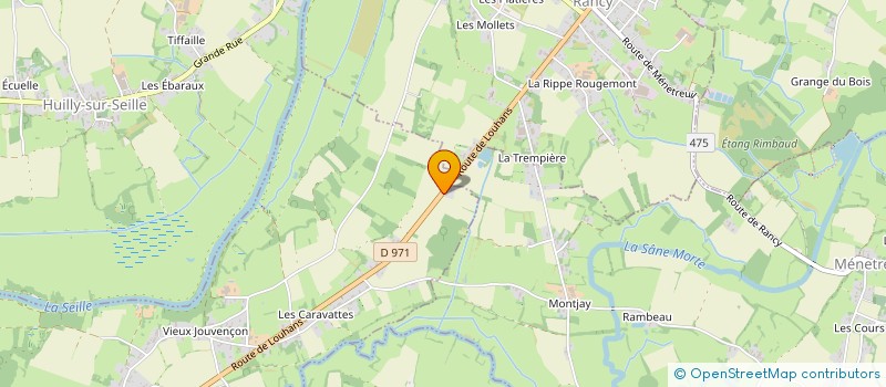 localisation de l'entreprise SCI PO SO JO  JOUVENCON