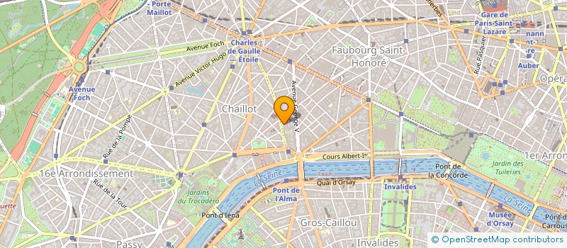 localisation de l'entreprise SCI POBEDA  PARIS