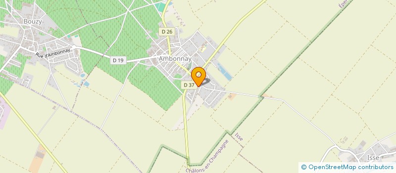 localisation de l'entreprise SCI POCANCY  JUVIGNY