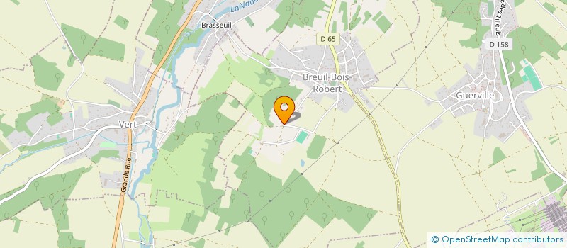 localisation de l'entreprise SCI POCC  BREUIL-BOIS-ROBERT