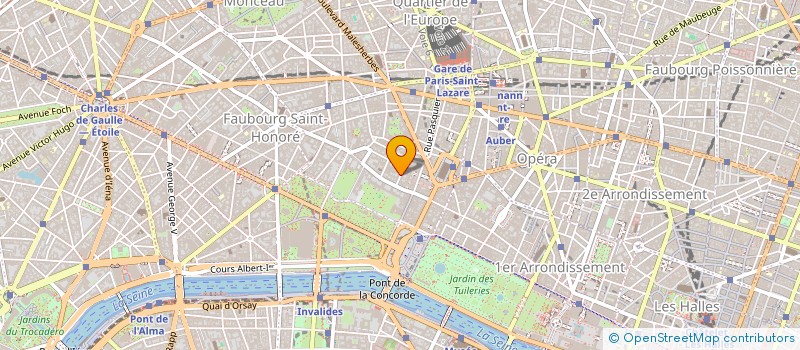 localisation de l'entreprise SCI POCCHA  PARIS