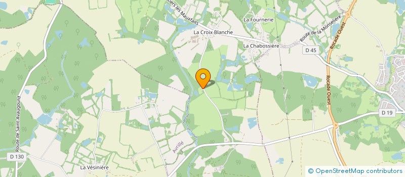 localisation de l'entreprise SCI POCE AMBOISE  SAINT-AVAUGOURD-DES-LANDES