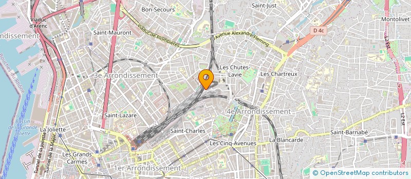 localisation de l'entreprise SCI POCHTODOM à MARSEILLE