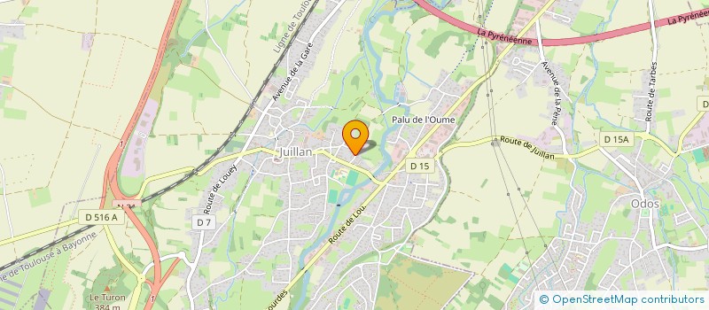 localisation de l'entreprise SCI POCQUE  JUILLAN