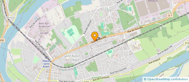 localisation de l'entreprise SCI POCRATE  CLEON