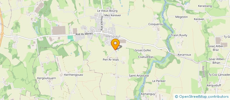 localisation de l'entreprise SCI PODER  MESPAUL