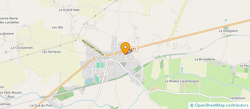 localisation de l'entreprise SCI PODER  SOUDAN