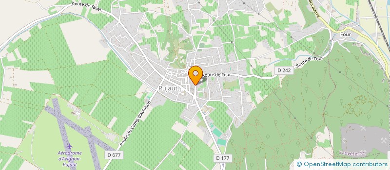 localisation de l'entreprise SCI PODIUM  PUJAUT