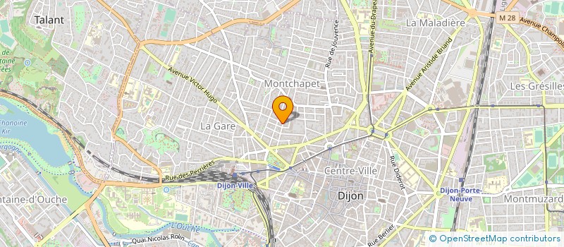 localisation de l'entreprise SCI PODOLIV à DIJON