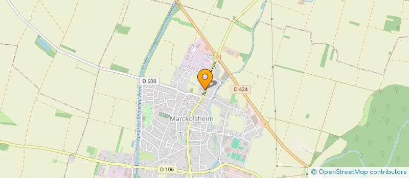 localisation de l'entreprise SCI PODVORICA  MARCKOLSHEIM