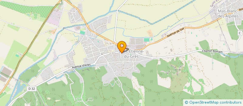 localisation de l'entreprise SCI POE RAVA  SAINT-ETIENNE-DU-GRES