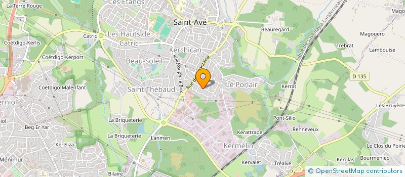 localisation de l'entreprise SCI POER IMMO  SAINT-AVE