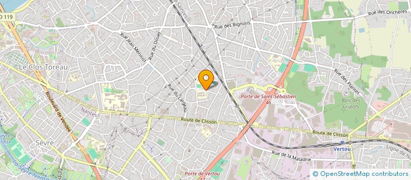 localisation de l'entreprise SCI POGGIMMO à SAINT-SEBASTIEN-SUR-LOIRE