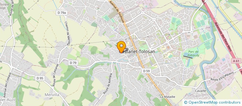 localisation de l'entreprise SCI POILBLANC à CASTANET-TOLOSAN