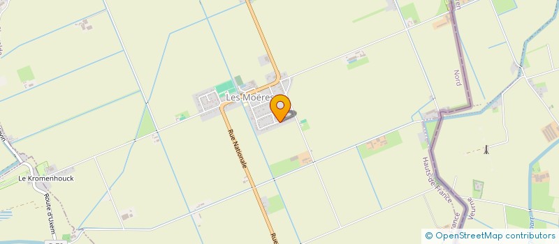 localisation de l'entreprise SCI POINCARE  GHYVELDE