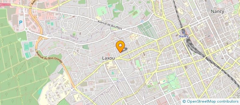 localisation de l'entreprise SCI POINCARE-FOCH  LAXOU