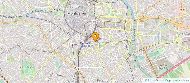 localisation de l'entreprise SCI POINCY à MONTPELLIER