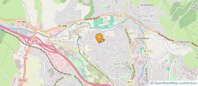 localisation de l'entreprise SCI POINT  SAINT-PRIEST-EN-JAREZ