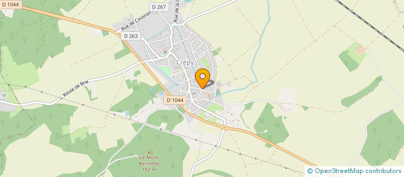 localisation de l'entreprise SCI POINT  CREPY