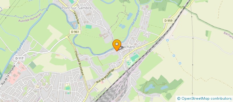 localisation de l'entreprise SCI POINT D ARRET  BACHANT