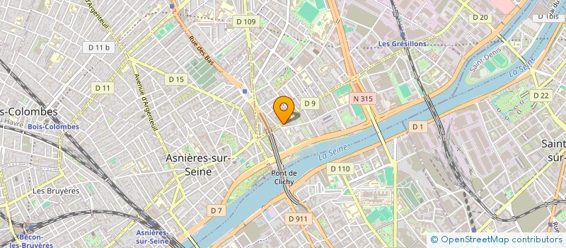 localisation de l'entreprise SCI POINT FINAL à ASNIERES-SUR-SEINE