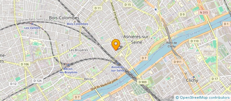 localisation de l'entreprise SCI POINT FR à ASNIERES-SUR-SEINE