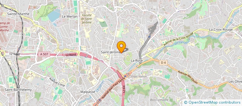 localisation de l'entreprise SCI POINTE BLEUE MARINE  CUGES-LES-PINS