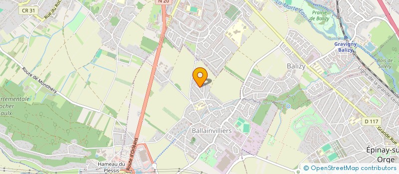 localisation de l'entreprise SCI POINTIER  CHAMPLAN