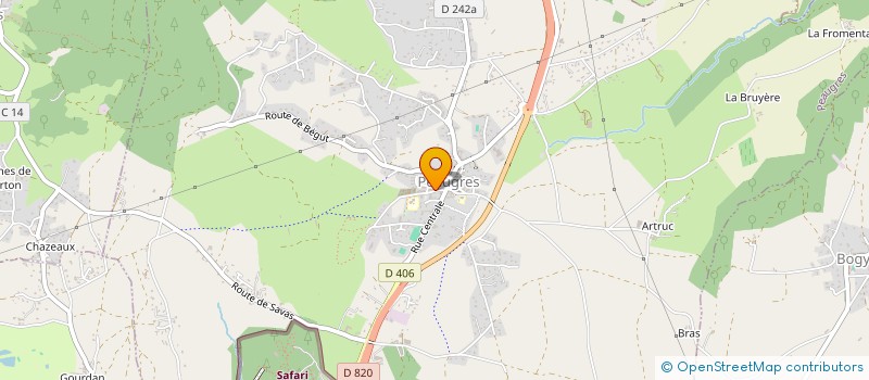 localisation de l'entreprise SCI POIRE à PEAUGRES