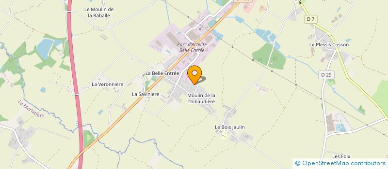 localisation de l'entreprise SCI POIREAU-GRASLEPOIS  ESSARTS-EN-BOCAGE