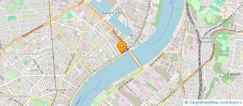 localisation de l'entreprise SCI POIRIER  BORDEAUX