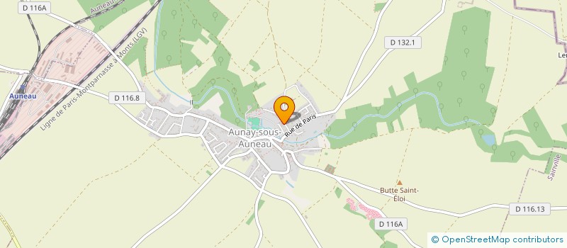 localisation de l'entreprise SCI POIRIER à AUNAY-SOUS-AUNEAU