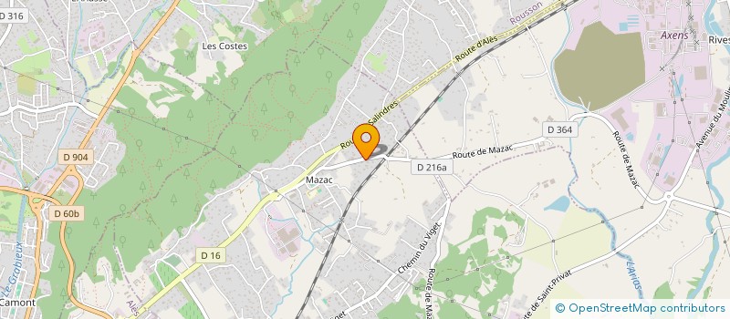 localisation de l'entreprise SCI POIROT  SAINT-PRIVAT-DES-VIEUX