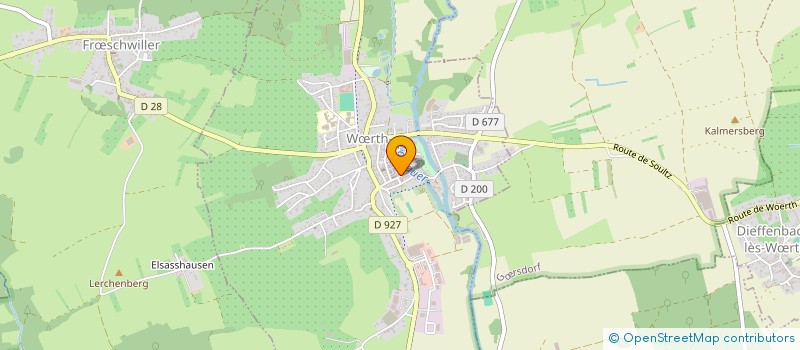 localisation de l'entreprise SCI POISSON  WRTH