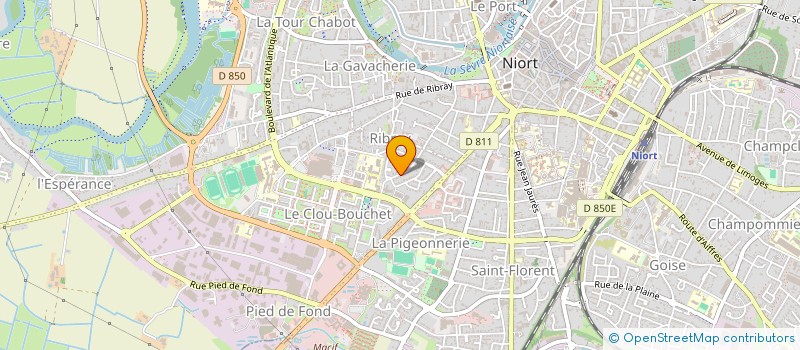 localisation de l'entreprise SCI POISSON MALLET à NIORT
