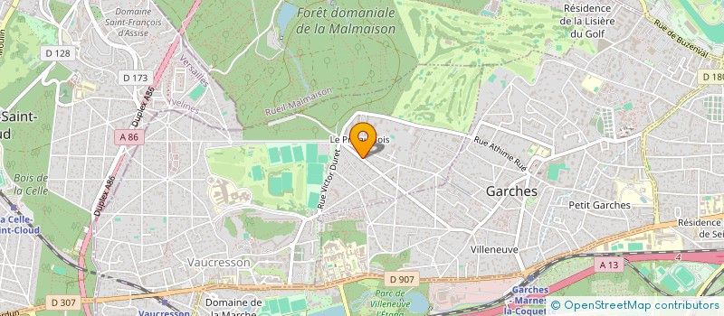 localisation de l'entreprise SCI POISSY 2 à VAUCRESSON