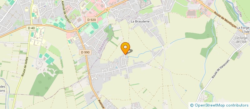 localisation de l'entreprise SCI POITEVIN IMMOBILIER à LE POINCONNET