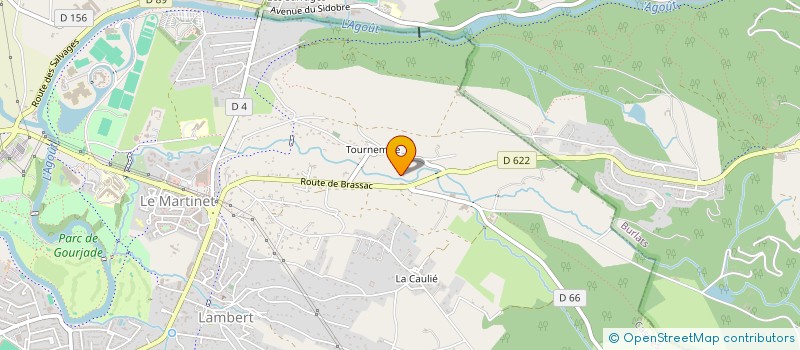 localisation de l'entreprise SCI POITOU.NI  CASTRES