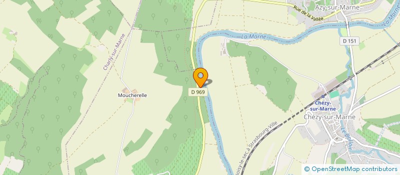 localisation de l'entreprise SCI POIZOT-JAKUBOWSKI  ROMENY-SUR-MARNE