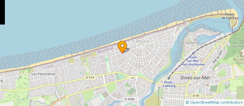 localisation de l'entreprise SCI POJANY à CABOURG