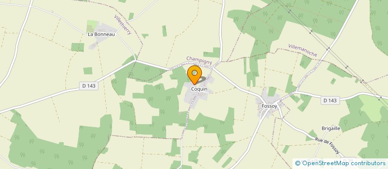 localisation de l'entreprise SCI POKIPO  VILLETHIERRY