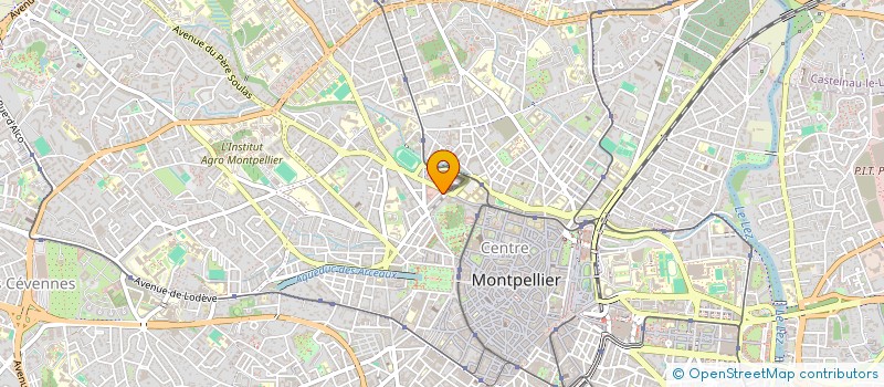 localisation de l'entreprise SCI POL à MONTPELLIER