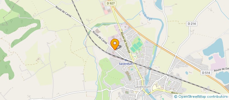 localisation de l'entreprise SCI POL à SAVERDUN