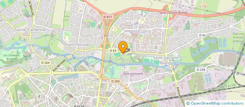 localisation de l'entreprise SCI POL-ANN-PE  SAINT-NICOLAS