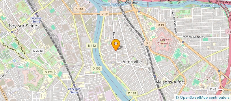 localisation de l'entreprise SCI POL BEN à ALFORTVILLE