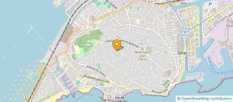 localisation de l'entreprise SCI POLA  SETE