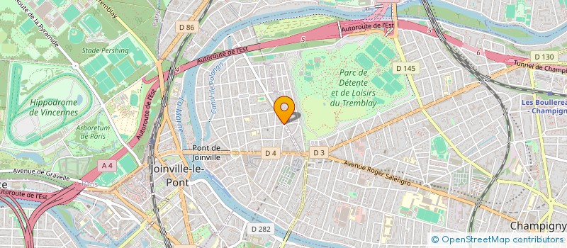 localisation de l'entreprise SCI POLANGIS à JOINVILLE-LE-PONT