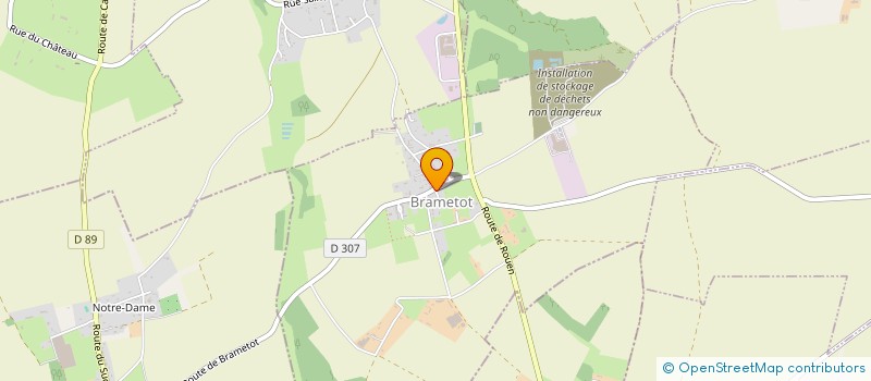 localisation de l'entreprise SCI POLARIS  BRAMETOT